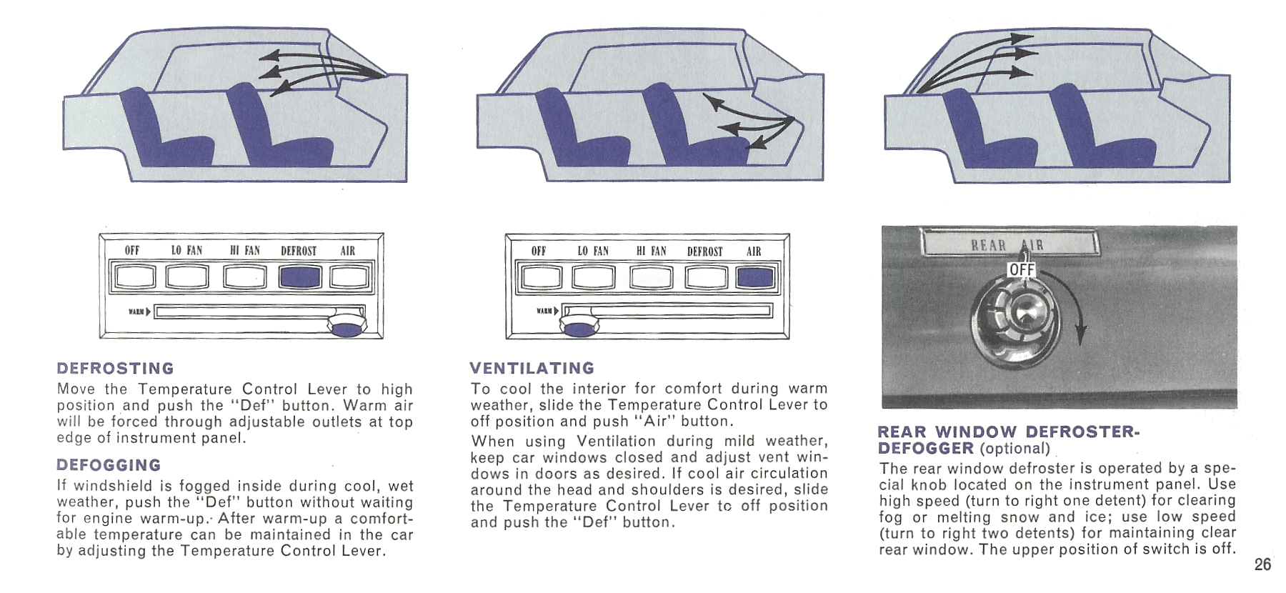 1965 Chrysler Imperial Owners Manual Page 3